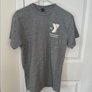 YMCA Gray Professional Role Model Short Sleeve Tee